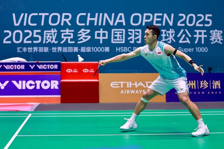 Jonatan Christie Melangkah ke Babak Berikutnya China Open 2025 Setelah Kalahkan Jason Teh Jia Heng