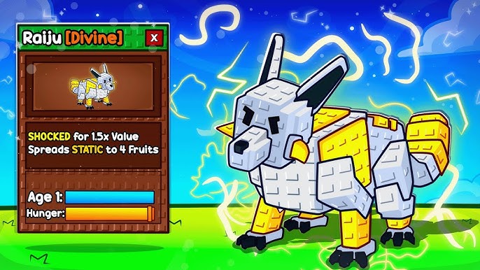 Mengungkap Raiju: Pet Elektrik Terbaru di Grow A Garden