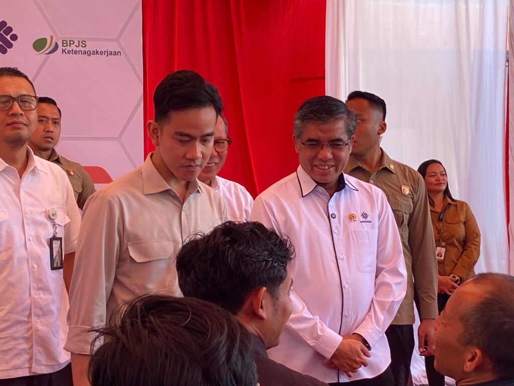 Peninjauan Penyaluran BSU oleh Wapres Gibran di Lombok