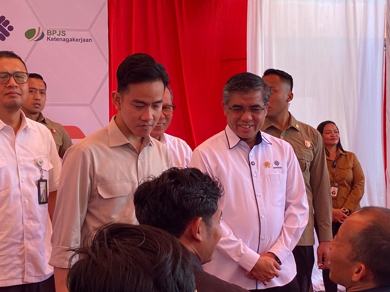Peninjauan Penyaluran BSU oleh Wapres Gibran di Lombok